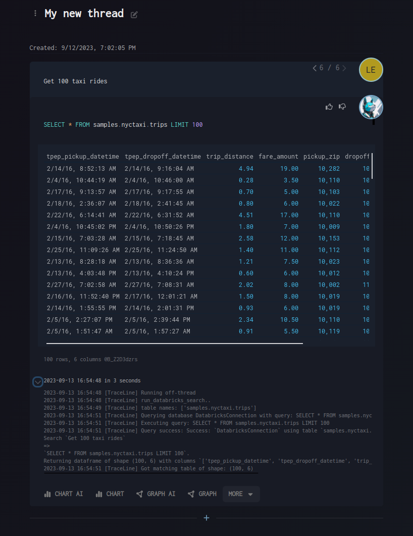 AI Block Interface
