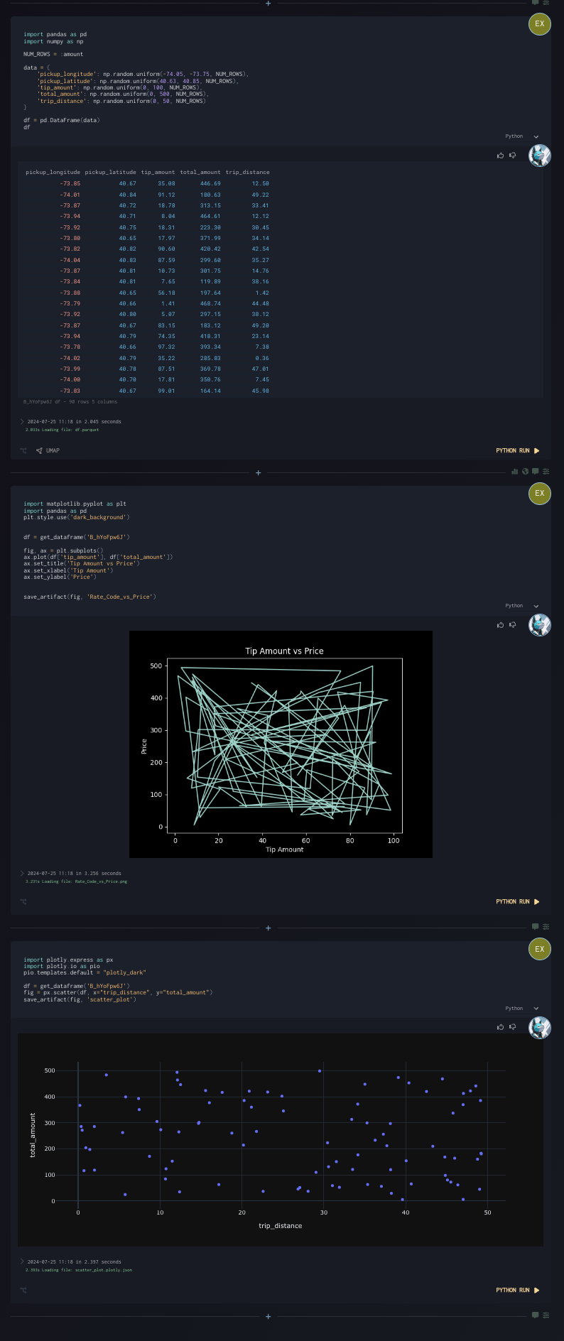 Python Data Flow Example 1