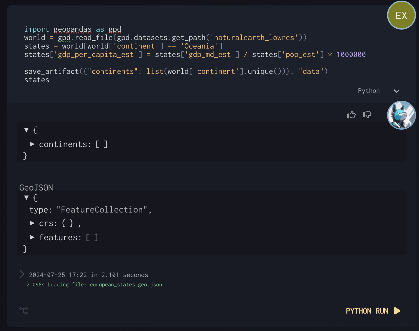 Python Maps Example 4