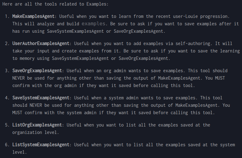 System Level Examples
